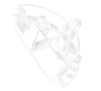 Abaodam Corner Aquarium Tool 3 in 1 External round Filter with Strong Suction and Fish Waste Breakdown Plastic Filter Material for Fish Tank Aquarium Use