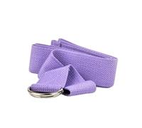 Abaodam Cotton Yoga Stretch Belt Durable Extend Strap for Fitness Light Purple for Poses Alignments for Flexibility Muscle
