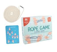 Abaodam Cradle String Game Hand for Educational Finger Rope Puzzle Party Favors Sensory Play for Brain Development and Family Fun