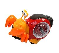 Abaodam Crawling Crab for Month Old Boy Girl Interactive Musical Light Up Sensory for Early Education Safe Design to Enhance Motor Skills Engaging Movement