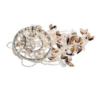 Abaodam Creative and Stylish Sea Shell Wind Chime Hanging Decoration for Home Indoor Use with Sea Shells for Decoration, Home Decor Accessory and Gift for Friends and Random Color