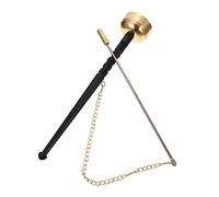 Abaodam Creative Copper Yun Qing Hand Percussion Instrument Made of Synthesis Material, Comfortable to Hold and Not Easy to Slip, for Buddhist Meditation and Temple Ceremonies