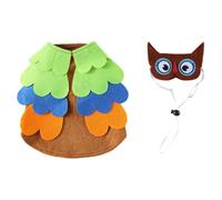 Abaodam Creative Halloween Pet Garment for Small Dogs Lightweight Polyester Dog Halloween Apparel Festival Atmosphere or Christmas Party Available in Sizes S to Xl