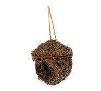 Abaodam Creative Hand Woven Bird Nest Hanging Birdhouse for Indoor Balcony Decor Provides Warmth and Comfort for Birds Easy to Install Safe From Weather and Predators