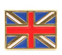 Abaodam Creative Metal National Flag Brooch Pin with Red White Blue Enamel, Union Jack Clothes Badge for Uk Patriotic Decoration, Fashion Lapel Pin for Women’s Jackets and Accessories
