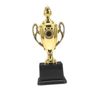 Abaodam Creative Plastic Student Trophy Prop for Parties and Competitions Celebration Decor Elegant Award Cup for Games and Graduation Prizes