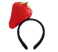 Abaodam Creative Strawberry Shape Spa Facial Headband for Face Washing and Daily Accessory Soft and Comfortable Cloth Hair Band Photo Prop for People of Ages