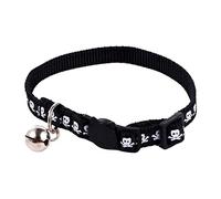 Abaodam Creative Stylish Cloth Dog Collar with Safety Buckle Design Halloween Puppy Collar for Pet Halloween Outfit
