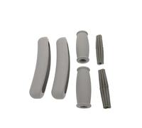 Abaodam Crutches Replacement Hand Pads Ergonomic Comfort Wear-Resistant High-Elastic Rubber Underarm Crutch Accessories for Walker