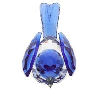 Abaodam Crystal Bird Statue Miniature Bird Figurine High Transparency Crystal Rainbow Reflections Lifelike Detailing Collectors Desks Decorative Feng Shui