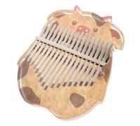 Abaodam Crystal Kalimba Keys Thumb Piano Animal Design Finger Instrument Portable for Beginners Boys and Girls Adults Music Learning