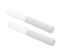 Abaodam Crystal Singing Bowl Mallet Set 2 Pieces Acrylic Sturdy Pyramid Shape for Yoga Practice and Musical Performance