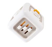 Abaodam Cube Busy Board Learning for Hand Skills Development Preschool Educational Tool Safe Creative Thinking Training Activity Cube for Travel and Home Use