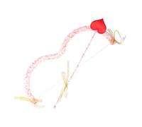 Abaodam Cupid's Arrow Valentine Costume Set Heart Shape Prop for Cosplay Craftsmanship for Stage Party Romantic Gesture for Valentine's Day