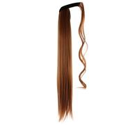 Abaodam Curly Ponytail Hair Extension with High Temperature Silk Material Easy to Wear and Heat Resistant Hairpiece for Live Show or Party Use Long Curly Hair Wrap around Drawstring