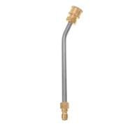 Abaodam Curved Stainless Steel Power Washer Lance Extension Bar Quick Connect Replacement for Car and Home High Pressure Cleaning Agricultural Irrigation Random Color