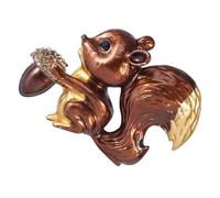 Abaodam Cute Brooch Pin Christmas Enamel Novel Animal Decorative Badge for Jackets and Bags