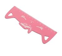 Abaodam Cute Cat Wooden Ruler Measuring Tool for School Office Drawing Functional Lightweight Compact for Crafting Educational Use