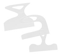 Abaodam Cutting Board Handle Templates Acrylic with High Transparency 3pcs and Lightweight Material for Creating Cutting Board Handles in Kitchen