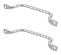 Abaodam Cutting Board Handles Easy to Clean with Stainless Steel and 2pcs 5.9in Hole Spacing, Solid Metal Pulls Resistant to Wear for Cheese Tray, Charcuterie Board Cabinet Drawer