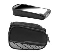 Abaodam Cycling Phone Mount Pack Detachable Frame Bag with Touchscreen Fits Up to Devices Charging Ports for Biking for Cyclists