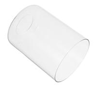 Abaodam Cylindrical Lampshade Glass Replacement Lamp Cover Minimalist Elegant Style Easy Installation Bulb Protection for Indoor Space and Studies