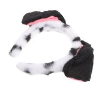 Abaodam Dalmatian Ears Headband Soft Plush Dog Ear Headband Cosplay Accessories Cute for Girls Women for Costume Makeup Photo Props