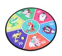 Abaodam Dartboard Sticky Ball Game Set Lint Target for Boys Indoor Outdoor Fun Birthday Party with Safe Sturdy Fixation and Creative Throwing Play