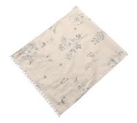 Abaodam Decorative Fabric Washing Machine Cover, Dustproof Appliance Protector for Fridge and Oven, Home Kitchen Use, Simple Design with Bee Floral Print, 55x130cm