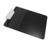 Abaodam Desk Divider Panel Easy Installation and Versatile Acrylic for Office and Student Exams, Freestanding Privacy Partition with Support Feet Black Desktop Privacy Screen