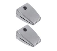 Abaodam Desk Partition Clamp 2 Pcs Alloy Screen Clips 4-20Mm Glass Fixing Brackets for Office and Home Privacy Desk Divider Support