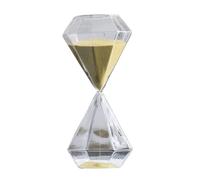 Abaodam Desktop Hourglass Timer with 5-Minute Countdown and High Borosilicate Glass for Home and Office Use