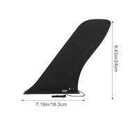 Abaodam Detachable Clip-On Surfboard Tail Fin Paddle Board Replacement Fin for Sup Boards with Slide-In Design Surfboard Balance Tool for Water Sports