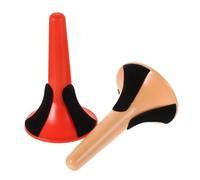 Abaodam Detachable Folding Trumpet Stand with Metal Legs and Fabric Pads for Cornet and Trombone Use