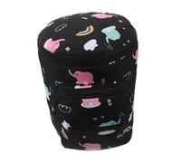 Abaodam Diaper Bag Stroller Storage Tote Black for Organizing Bottles Toys Changing Pads Suitable for Daily Use