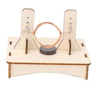 Abaodam DIY Dc Motor Building Kit for Science Experiment Educational Stem Assembly Enhancing Practical Skills and Problem-solving Abilities with Motor Pulley for School Engineering