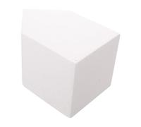 Abaodam DIY Foam House Model for Painting Art and DIY Craft Ornaments, White Lightweight Foam Smooth Painting Surface and Modular Structure, for Holiday Craft Supplies and School Art