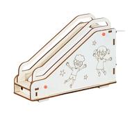 Abaodam DIY Miniature Escalator Science Kit for - Educational Electric Elevator Model, Mechanical Learning for Home and Party Stem Activities