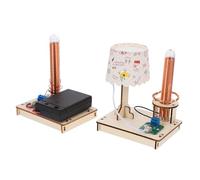 Abaodam DIY Science Kit Wireless Power Transmission Educational Electronics for Stem Learning Beginner-friendly Assembly for Students Enhances Innovation and Critical Thinking Skills