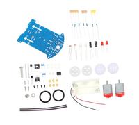 Abaodam Diy Smart Car Soldering Kit for Boy Girl Educational Science Toy for Robotics and Electronics Enhances Practical Skills and Learning Fun for Home Projects and School Experiments