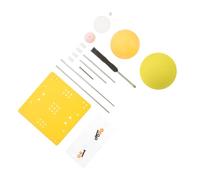 Abaodam DIY Sun Earth Moon Orbital Model Kit Educational Science Planetarium Demonstration Tool for Students Learning Astronomy and Earth's Rotation Random Color