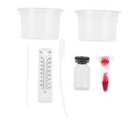 Abaodam DIY Thermometer Experiment Kit All Inclusive Science Project for Home School Learn Thermal Expansion Fun Educational Stem Activity