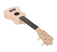 Abaodam DIY Ukulele Kit Lightweight Wood Material 21 Inch Wooden Music Instrument with Handicraft Fun and Safe Assembly for Boys and Girls and Adults for Handicraft and DIY Projects