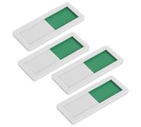 Abaodam Do Not Disturb Office Door Sign 4pcs Sliding Privacy Indicator 3x7cm White Door Occupied Vacant Status Signs for Meeting Room Bathroom