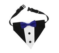 Abaodam Dog Bandana Scarf for All Stylish Triangular Neckwear with Bow Tie Design High Absorbency for Drooling Pets for Daily Wear Birthdays Thanksgiving Halloween