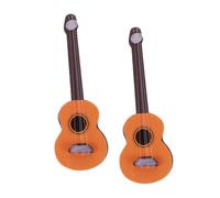 Abaodam Dollhouse Mini Violin Model Wooden Mini Guitar Creative Diy Mini House Decor Vintage Style