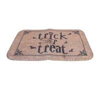 Abaodam Doormat Vivid Modeling Easy to Clean Lightweight Polyester Halloween Classic Halloween Design for Random Color Entrance Floor Mat Living Room