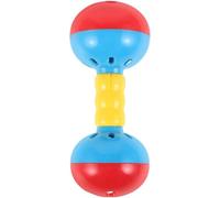 Abaodam Double-Headed Hand Bell Lightweight Infant Musical Shaker for Sensory Development Wrist Coordination and Parent-Child Interaction
