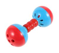 Abaodam Double-Headed Toys Hand Dumbbell for Boys and Girls Musical Instruments Plastic Music Studying Random Color