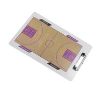 Abaodam Double-sided Basketball Coaches Clipboard Portable Strategy Board with Sturdy Dry Erase Surface for Training and Game Planning Lightweight Basketball Coaching Whiteboard for Player